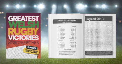 Greatest Welsh Rugby Victories Wordsearches - Image 3