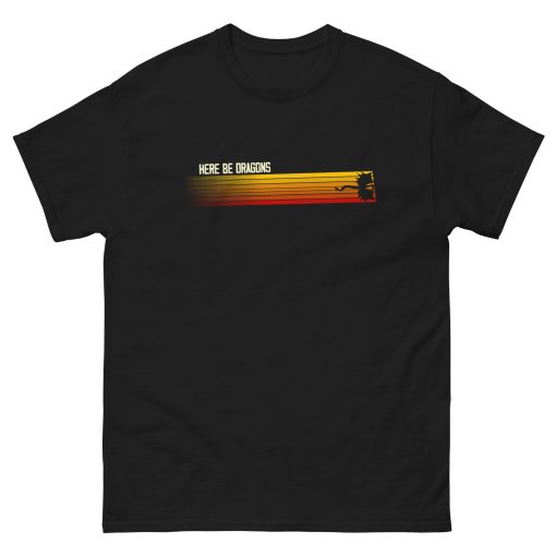 Here Be Dragons T-shirt - Image 2