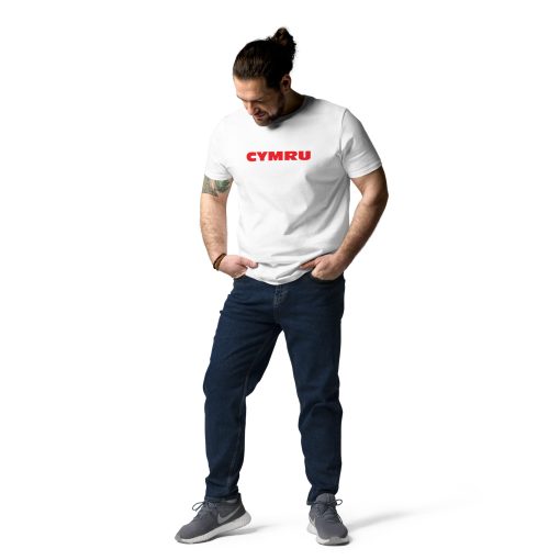 Unisex Cymru organic cotton t-shirt - Image 2