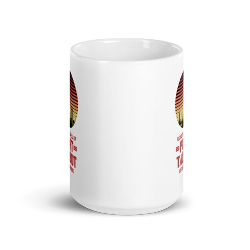 White glossy Port Talbot mug - Image 6