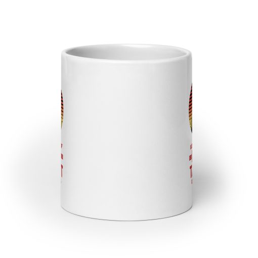 White glossy Port Talbot mug - Image 9