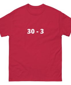 30 - 3 T-shirt